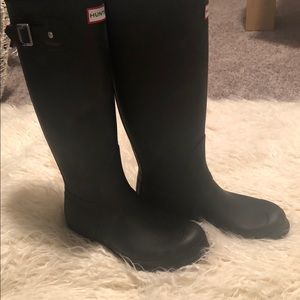 Hunter Rain Boots Size 7, Womens